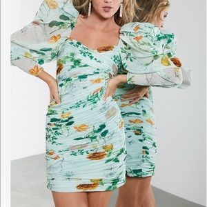 ASOS roched mini dress